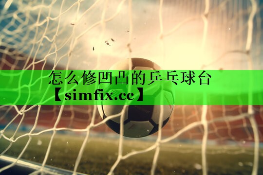 怎么修凹凸的乒乓球台