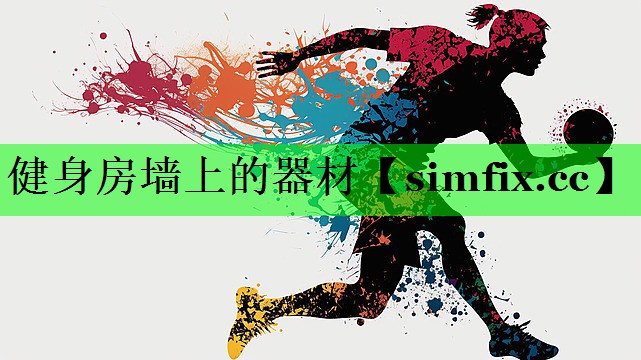 健身房墙上的器材